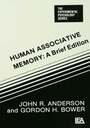 Cover: Human Associative Memory - Psychology Press Ltd