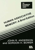 Cover: Human Associative Memory - Psychology Press Ltd