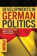 Cover: Developments in German Politics 4 - Red Globe Press
