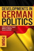 Cover: Developments in German Politics 4 - Red Globe Press