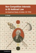 Cover: Non-Competition Interests in EU Antitrust Law - Cambridge University Press