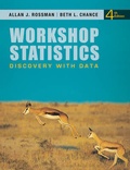 Cover: Workshop Statistics: Discovery with Data 4e + WileyPLUS Registration Card - Wiley
