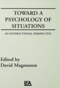 Cover: Toward A Psychology of Situations - Psychology Press Ltd