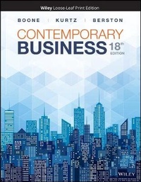 Enlarge image Cover: Contemporary Business - Wiley