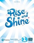 Cover: Rise and Shine (AE) - 1st Edition (2021) - Teacher's Edition with Student's eBook, Workbook eBook, Presentation Tool and Digital Resources - Level 1 - Pearson Education Limited