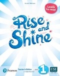Cover: Rise and Shine (AE) - 1st Edition (2021) - Teacher's Edition with Student's eBook, Workbook eBook, Presentation Tool and Digital Resources - Level 1 Learn to Read - Pearson Education Limited