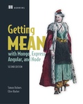 Cover: Getting MEAN with Mongo, Express, Angular, and Node - Manning