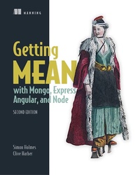 Enlarge image Cover: Getting MEAN with Mongo, Express, Angular, and Node - Manning