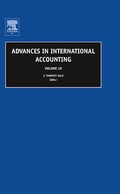 Cover: Advances in International Accounting: Volume 19 - JAI Press Inc.