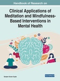 Cover: Handbook of Research on Clinical Applications of Meditation and Mindfulness-Based Interventions in Mental Health - Business Science Reference