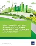 Cover: People's Republic of China Poverty Reduction and Regional Cooperation Fund - Asian Development Bank