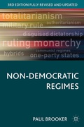 Cover: Non-Democratic Regimes - Red Globe Press