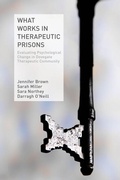 Cover: What Works in Therapeutic Prisons - Palgrave Macmillan