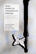 Cover: What Works in Therapeutic Prisons - Palgrave Macmillan