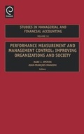 Cover: Performance Measurement and Management Control - JAI Press Ltd