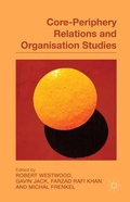 Cover: Core-Periphery Relations and Organization Studies - Palgrave Macmillan