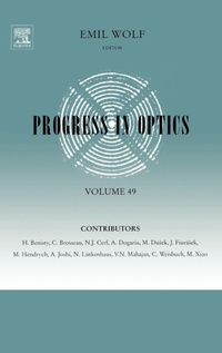 Enlarge image Cover: Progress in Optics: Volume 49 - Elsevier