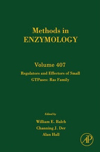 Enlarge image Cover: Regulators and Effectors of Small GTPases: Ras Family: Volume 407 - Academic Press