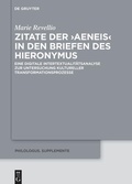 Cover: Zitate der >Aeneis< in den Briefen des Hieronymus - De Gruyter