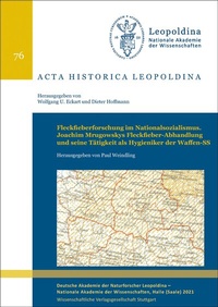 Abbildung von: Fleckfieberforschung im Nationalsozialismus - Wissenschaftliche Verlagsgesellschaft