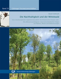 Abbildung von: Die Nachhaltigkeit und der Mittelwald - Universitätsverlag Göttingen
