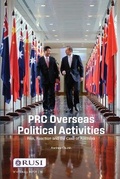 Cover: PRC Overseas Political Activities - Routledge
