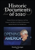Cover: Historic Documents of 2020 - CQ Press