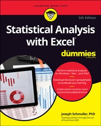 Abbildung von: Statistical Analysis with Excel For Dummies - Wiley