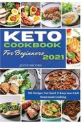 Cover: Keto Cookbook for Beginners 2021 - Jenny Brooks