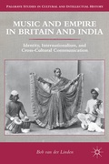 Cover: Music and Empire in Britain and India - Palgrave MacMillan