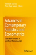 Cover: Advances in Contemporary Statistics and Econometrics - Springer