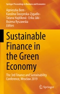 Cover: Sustainable Finance in the Green Economy - Springer