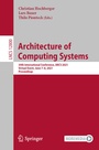 Cover: Architecture of Computing Systems - Springer