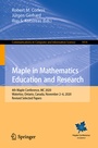 Cover: Maple in Mathematics Education and Research - Springer