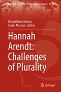 Cover: Hannah Arendt: Challenges of Plurality - Springer