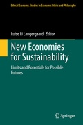 Cover: New Economies for Sustainability - Springer
