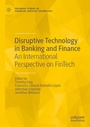 Cover: Disruptive Technology in Banking and Finance - Palgrave Macmillan