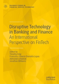 Enlarge image Cover: Disruptive Technology in Banking and Finance - Palgrave Macmillan