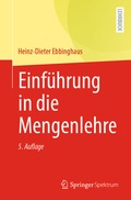 Cover: Einf&uuml;hrung in die Mengenlehre - Springer Spektrum