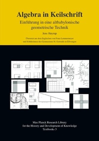 Enlarge image Cover: Max Planck Research Library for the History and Development of Knowledge: Textbooks / Algebra in Keilschrift - epubli