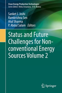 Enlarge image Cover: Status and Future Challenges for Non-conventional Energy Sources Volume 2 - Springer