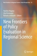 Cover: New Frontiers of Policy Evaluation in Regional Science - Springer