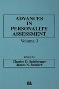 Cover: Advances in Personality Assessment - Routledge