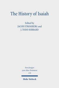 Enlarge image Cover: The History of Isaiah - Mohr Siebeck