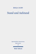 Abbildung von: Stand und Aufstand - Mohr Siebeck