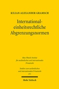 Abbildung von: International-einheitsrechtliche Abgrenzungsnormen - Mohr Siebeck