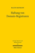 Abbildung von: Haftung von Domain-Registraren - Mohr Siebeck