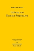 Cover: Haftung von Domain-Registraren - Mohr Siebeck