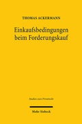 Bild: Einkaufsbedingungen beim Forderungskauf - Mohr Siebeck