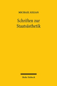 Abbildung von: Staatsästhetik - Mohr Siebeck